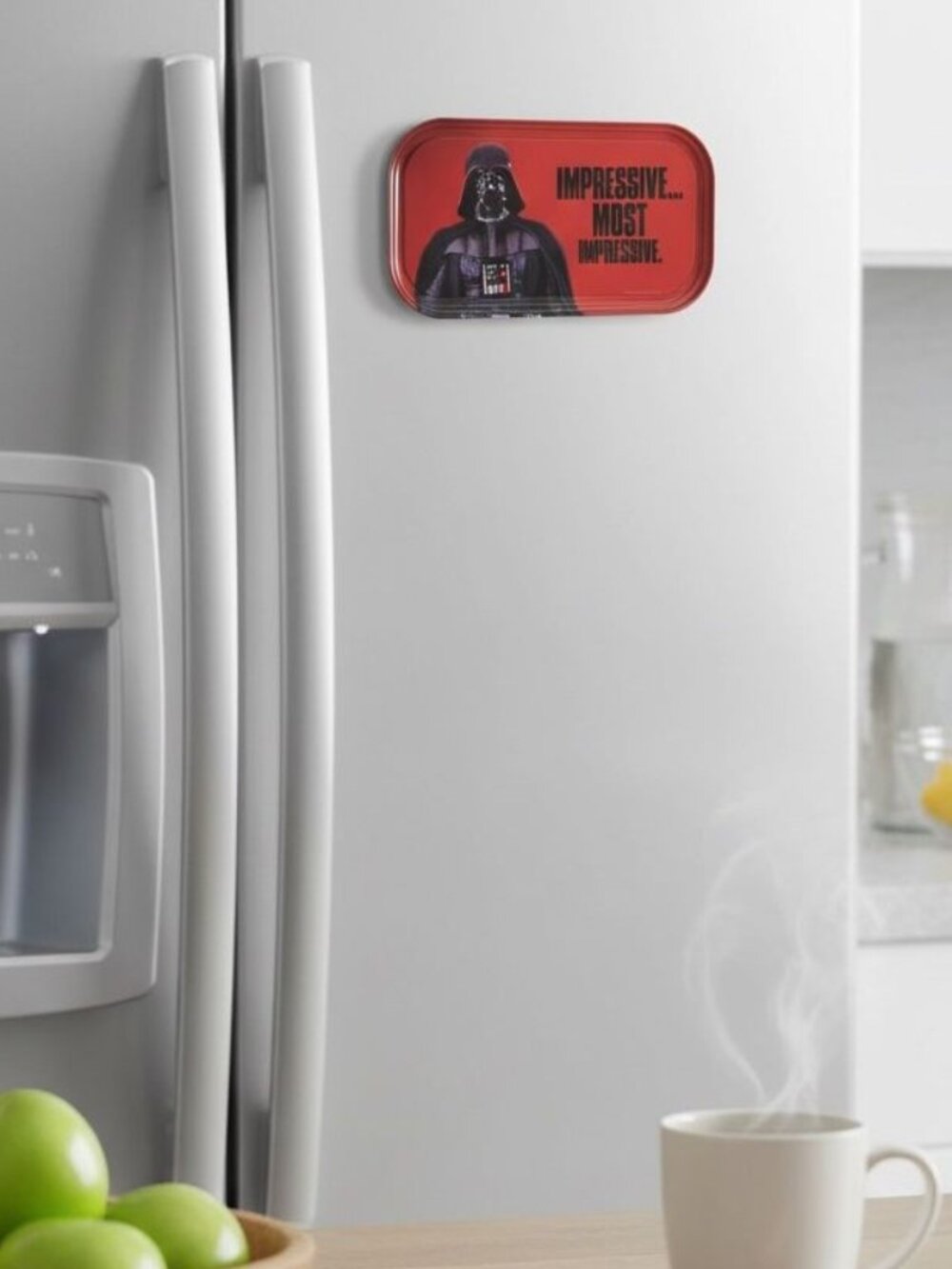 Star Wars Darth Vader Mini Tin Sign Magnet "Impressive... Most Impressive"